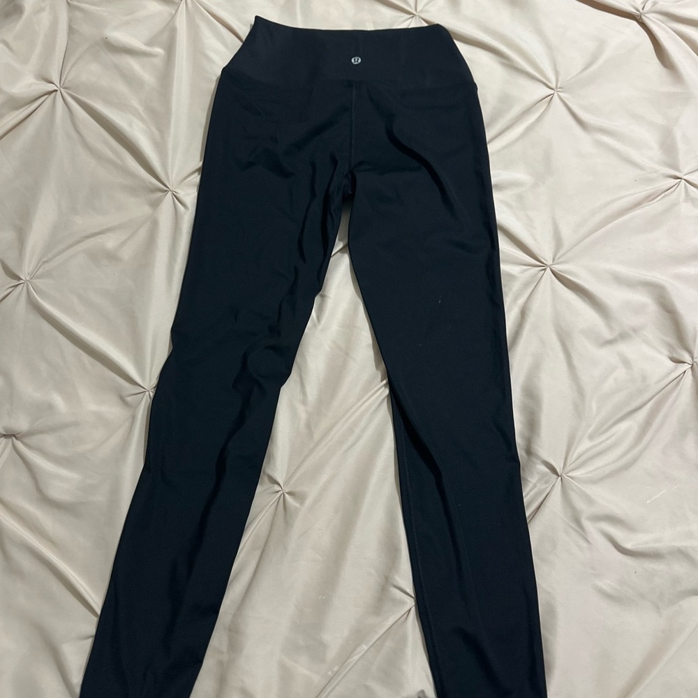 Black Lululemon Leggings size 8